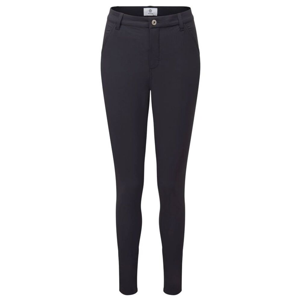 TOG24 Womens/Ladies Milton Water Resistant Slim Pants / Black